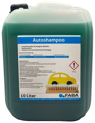 10 L Autoshampoo Konzentrat Auto Shampoo