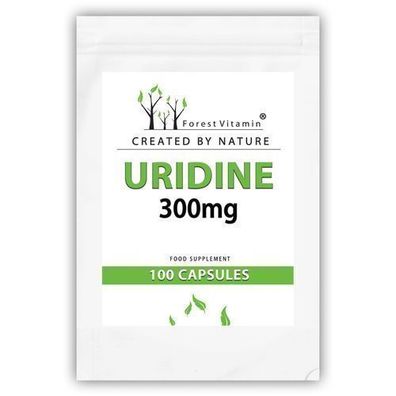 Forest Vitamin Uridin Monophosphat Kognitive Funktion Lernen 300mg 100 Kapseln