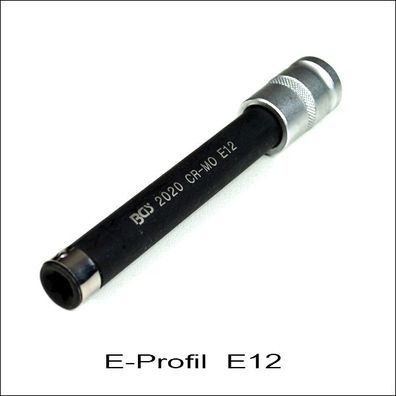 Steckschlüssel-Einsatz E12 x 150mm lang Außen Torx E Profil für BMW Zylinderkopf