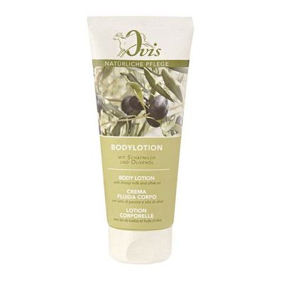 Bodylotion mit Schafmilch & Olivenöl, Ovis Schafmilchseife, 100% natürlich, 200 ml