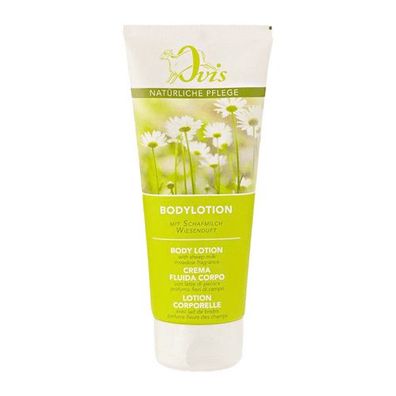 Bodylotion Wiesenduft, Ovis Schafmilchseife, 100% natürlich, mit Schafmilch, 200 ml