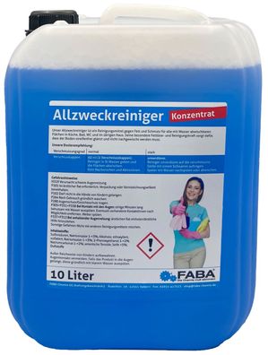 10 L Allzweckreiniger Konzentrat im Kanister 10 Liter