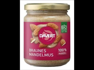 Davert 3x Braunes Mandelmus 5x250g 250g
