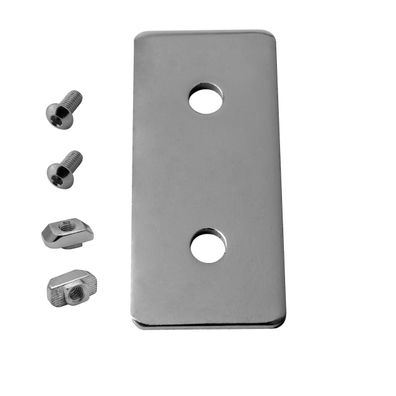 Verbinderplatte - I - 80x35mm Aussen Flachverbinder 40x40 Aluprofil