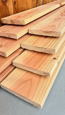 Douglasie Brett Terrassendiele Bohle Fassadenholz Glattkantbrett bis 4 m Länge
