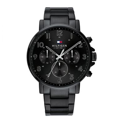 Tommy Hilfiger herren Uhr Schwarz TH1710383