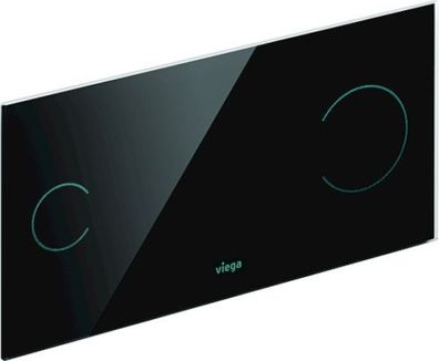 Viega WC Betätigungsplatte Visign for More 100 8352.1 in klar/grau 597481