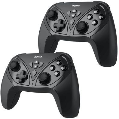 2x Hama Bluetooth Pro Wireless Controller für Nintendo Switch OLED Lite Konsole