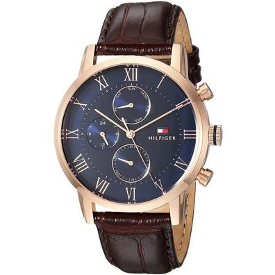 Tommy Hilfiger Herren-Armbanduhr Analog Quarz Edelstahl TH1791399