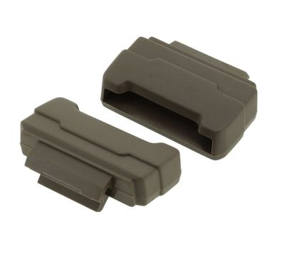 Casio Resin-Anstoß | 2x Endlink Resin graubraun für GLS-5600CL-5ER