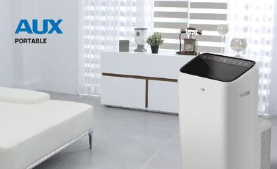 AUX Mobile Klimaanlage 12000 BTU 3,4 kW R290 Weiß Zum Kühlen