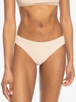 ROXY Bikini Hose Gingham porcini - Größe: XL