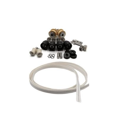 Wo&Wo Reparaturset XL R154 Ziprail Wintergartenmarkise inkl. 16 Meter Aufzugsband