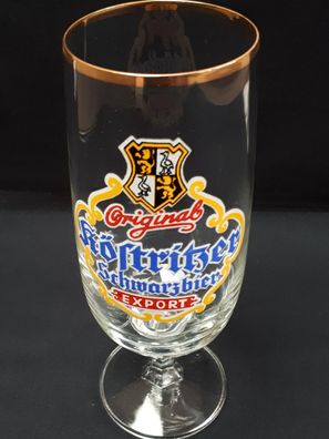 Bierglas Original Köstritzer Schwarzbier Export