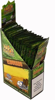 Juicy Hemp Wraps DE - Eldorado - Blunt Rolls - 25 Päckchen a 2 Paper im Display