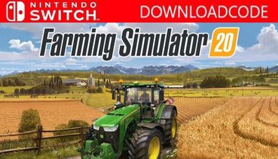 NEU für Nintendo Switch Spiel Landwirtschafts Simulator 20 Game Key Download