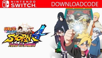 NEU für Nintendo Switch Spiel Naruto Shippuden Ultimate Ninja STORM 4 Game Key