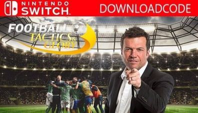 NEU für Nintendo Switch Spiel Football Tactics & Glory Game Key Fußball Soccer