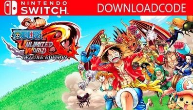 NEU für Nintendo Switch Spiel One Piece Unlimited World Red Deluxe Edition Game