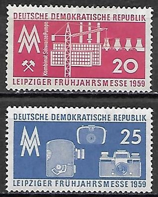 DDR postfrisch Michel-Nummer 678-679