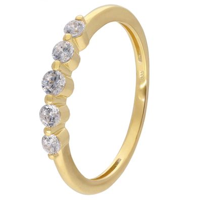 GLIZZ Schmuck Damenring Gold 333/8K mit Zirkonia GL8752