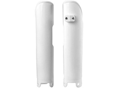 Gabelschutz Gabelprotektoren fork guards passt an Ktm Exc 125 250 450 04-06 wei?