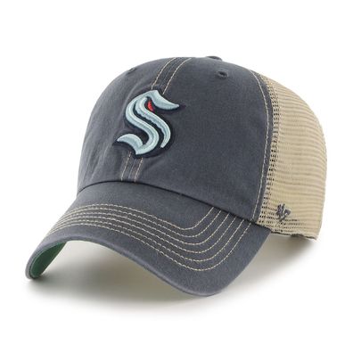 NHL Seattle Kraken Cap Basecap Baseballcap Trawler Trucker Kappe 195000556951