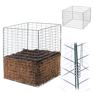 KADAX Gartenkomposter, Metall, 450 l, dunkelgrün
