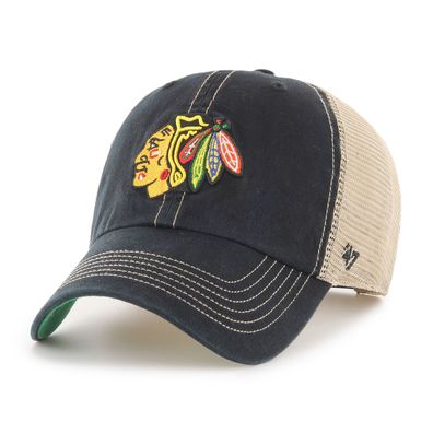 NHL Chicago Blackhawks Cap Basecap Baseballcap Trawler Trucker Kappe 192309010443