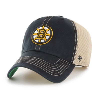 NHL Boston Bruins Cap Basecap Baseballcap Trawler Trucker Kappe 191119998514