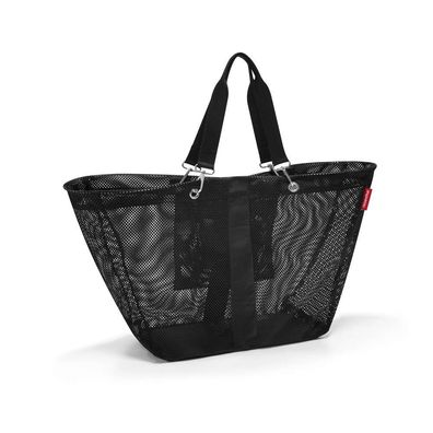 reisenthel meshbag XL black shopper schwarz ME7003 leichte Schultertasche 35L