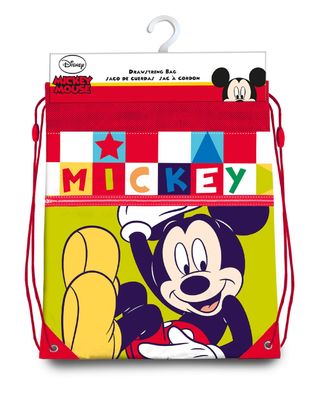 Disney Mickey Mouse Turnbeutel Stylische Gymbag für Schule und Sport