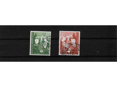 Bund, MiNr. 153-154 gestempelt, Jugend