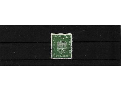 Bund, MiNr. 163 gestempelt, 50 Jahre Deutsches Museum