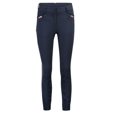 HV POLO Damen Reithose Cecile navy mit Strasssteinen
