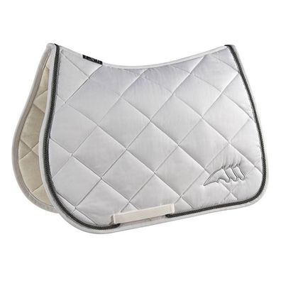 Equiline Schabracke mit Stickung ELIAE weiß