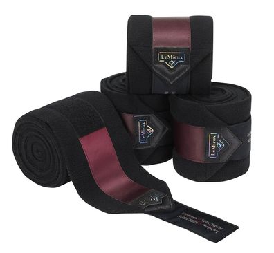 LeMieux Polo Bandagen mulberry black Spectrum Kollektion