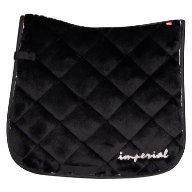 Imperial Riding Schabracke Full IRH-Candy Cotton schwarz super flauschig