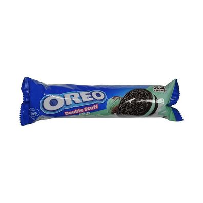 Oreo Double Stuff Mint Cookies - Import 131 g