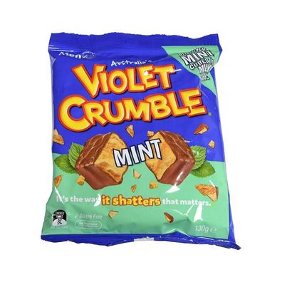 Menz Australia's Violet Crumble Bites Mint - Import 130 g