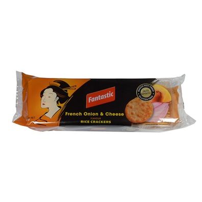 Fantastic French Onion & Cheese Rice Crackers 100 g