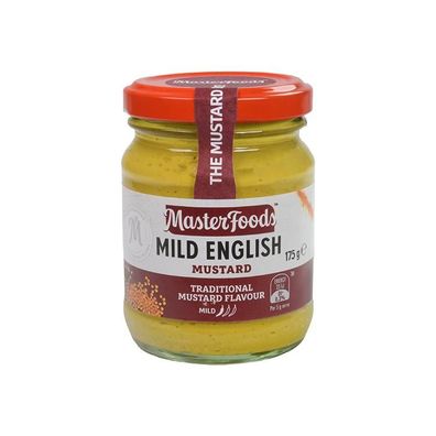 MasterFoods Mild English Mustard Traditional 175 g
