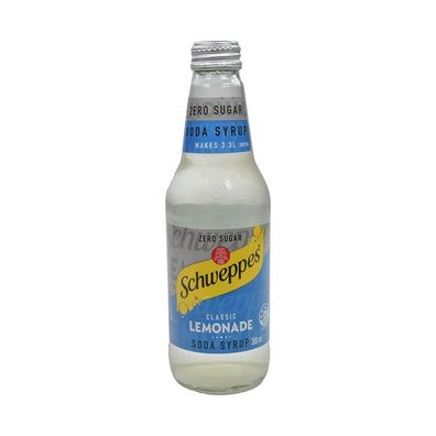 Schweppes Lemonade Soda Syrup - Import 300 ml