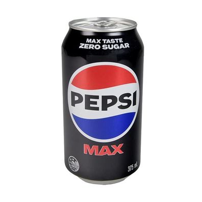 Pepsi Max Zero Sugar Cola - Import 375 ml