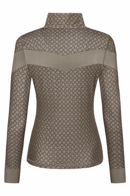 Fairplay Damen Trainingsshirt Mette taupe grey