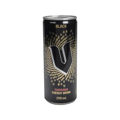 V Black Guarana Energy Drink - Australian Import 250 ml