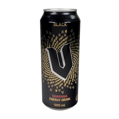 V Black Guarana Energy Drink - Australian Import 500 ml
