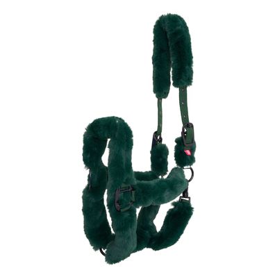 Imperial Riding Halfter SHINY SNAKE FUR emerald green