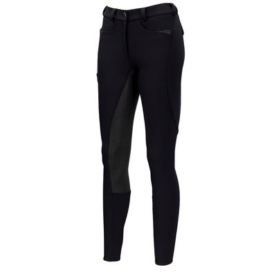 Pikeur LAURE Softshell Damen Reithose Strass Full Patches BLACK HW 2021