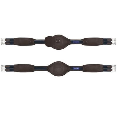 Passier Passierblu Grip Ledersattelgurt havanna braun anatomisch beidseitig elastisch